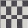 Klassische schachbrett-tapete in schwarz und weiß