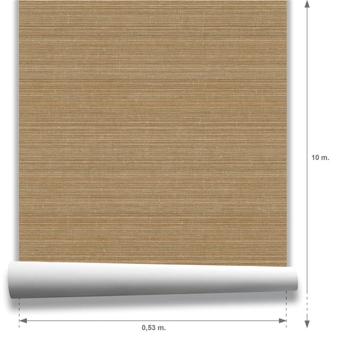 Japandi Linen Texture Soft Gray Wallpaper · Hera Walls Tempo H515-3F