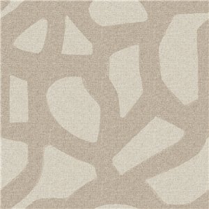 Papier peint géométrique pour salon moderne beige