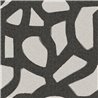 Papel pintado para salón moderno balnco y negro