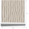 Corporate Office Abstract Strip Blue Wallcovering · Hera Walls Tempo H518-1F