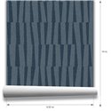 Contemporary Office Soft Gray Stripe Wallpaper · Hera Walls Tempo H518-2F