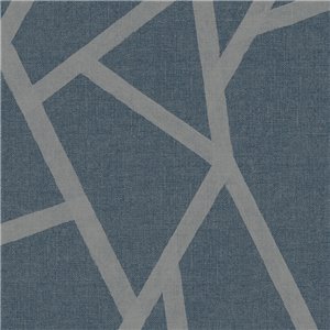 Luxury Hotel Geometric Lines Ochre Wallcovering
