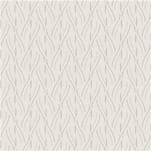 Papel pintado moderno de líneas entrelazadas gris
