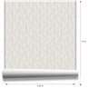 Papier peint moderne lignes entrelacées gris · Hera Walls Tempo H520-4F