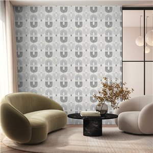 Modern Multi Stripe Vertical Wallcovering 2
