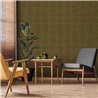 Papel pintado verde oliva textura papiro estilo oriental · Hera Eternity 210-7