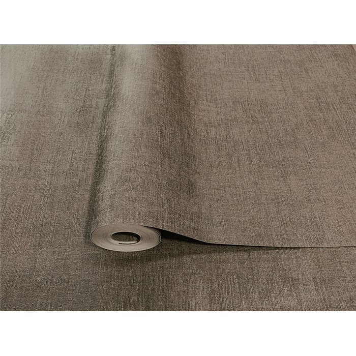 Papier peint rustique graphite avec relief de papyrus · Hera Eternity 210-16