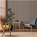 Orientalische Tapete in Dunkelgraublau mit Papyruseffekt · Hera Eternity 210-17