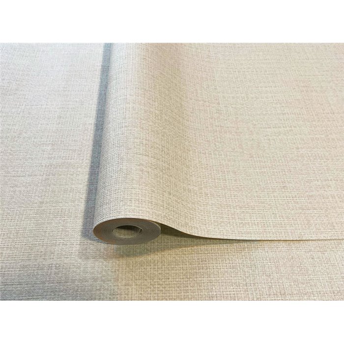 Papier peint japandi blanc effet vannerie de raphia · Hera Eternity 211-1
