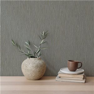 Vinyl wallpaper blue grey raffia texture 2