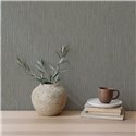 Papier peint vinyle gris bleu texture raphia · Hera Eternity 212-1