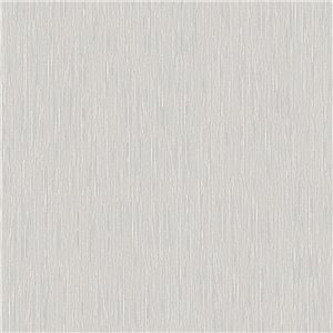 Papel pintado vinílico gris claro textura rafia lineal