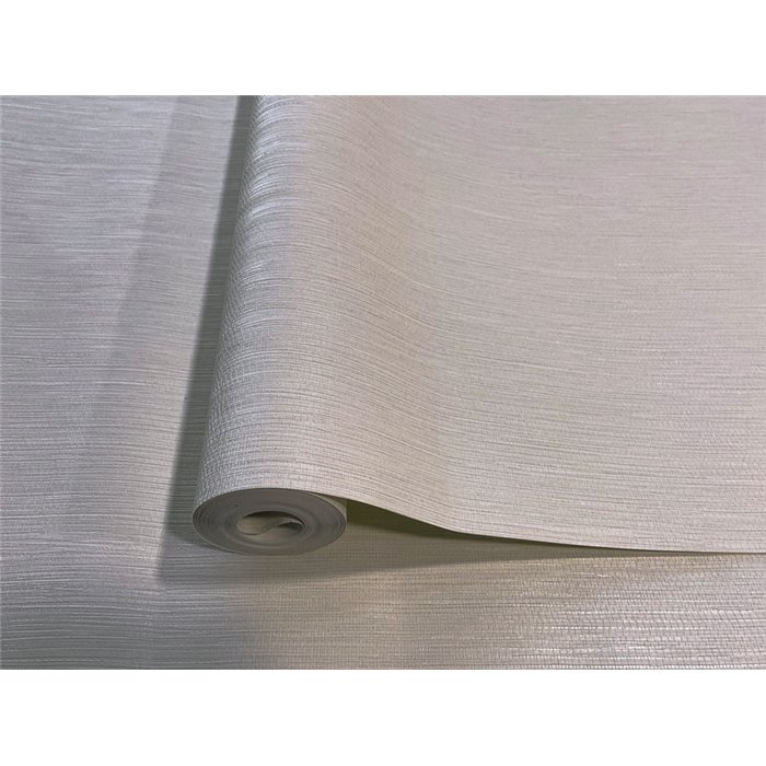 Vinyltapete Hellgrau lineare Baststruktur · Hera Eternity 212-5