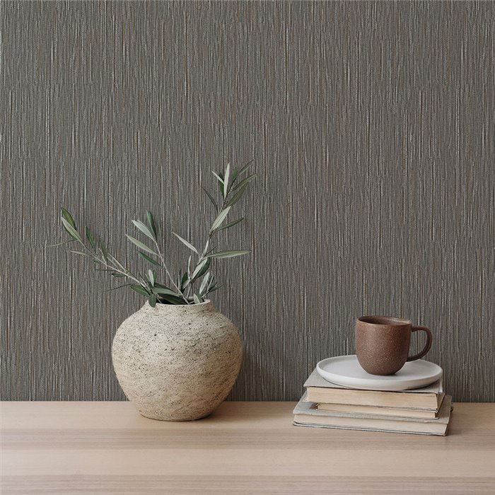 Vinyltapete Grau und Braun Basteffekt · Hera Eternity 212-9