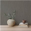 Papel pintado vinílico gris y marrón efecto rafia · Hera Eternity 212-9