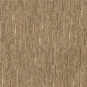 Papier peint vinyle raphia ton marron doré