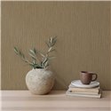 Papier peint vinyle raphia ton marron doré · Hera Eternity 212-12