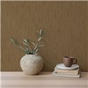 Papier peint vinyle marron cuivré texture raphia · Hera Eternity 212-14