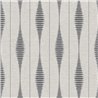 White and black striped ikat wallpaper · Hera Eternity 213-1