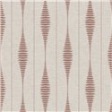 Papier peint ikat avec motif à rayures couleur terre cuite · Hera Eternity 213-3
