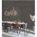 Papier peint effet stuc gris taupe foncé · Rasch Factory V 315189