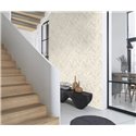 Herringbone Brick Wallpaper Off-White · Rasch Factory V 499117
