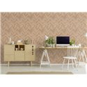 Herringbone Brick Effect Wallpaper Beige · Rasch Factory V 499131