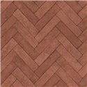 Papel pintado ladrillo espiga marrón · Rasch Factory V 499148