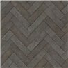Papier peint chevrons brique gris foncé