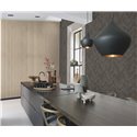 Herringbone Brick Wallpaper Dark Grey · Rasch Factory V 499162