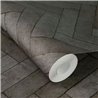 Herringbone Brick Wallpaper Dark Grey · Rasch Factory V 499162