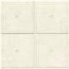 Concrete Panel Effect Wallpaper white