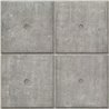Papier peint effet béton gris