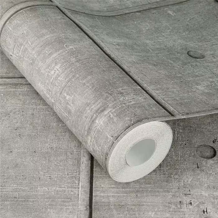 Papel pintado efecto hormigón gris · Rasch Factory V 499438