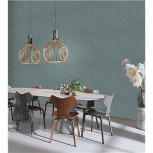 Tapete Metallic Stucco Optik Blaugrün 2