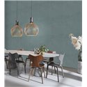Tapete Metallic Stucco Optik Blaugrün · Rasch Factory V 315172