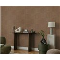 Tapete Design Holzlatten Quadrat Muster Braun · Rasch Factory VI 417180