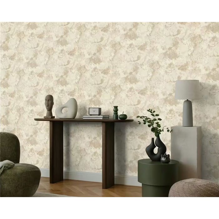 Stucco Effect Wallpaper Beige · Rasch Factory VI 497229
