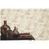 Papel pintado aspecto estuco beige · Rasch Factory VI 497229