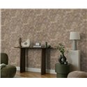 Stucco Effect Wallpaper Brown And Green · Rasch Factory VI 497250