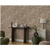 Papier peint effet stuc marron et vert · Rasch Factory VI 497250