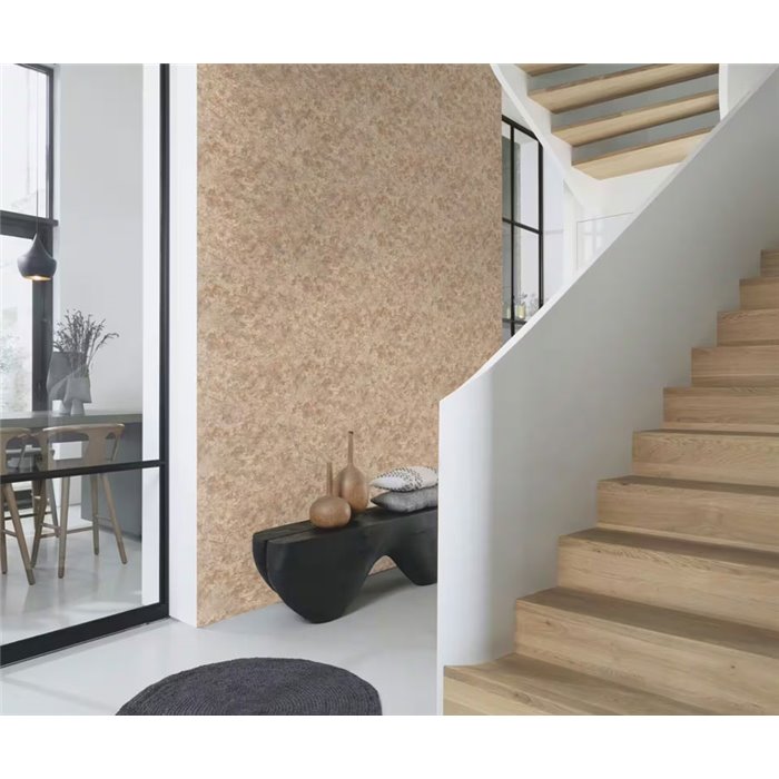 Beige Stucco Look Wallpaper · Rasch Factory VI 497526