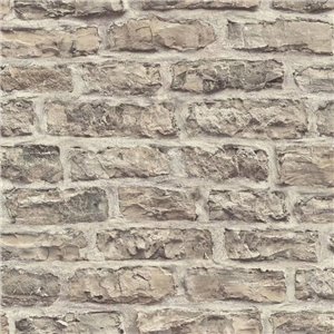 Rustic Brick Wallpaper Beige
