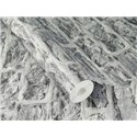 Graue Ziegelstein-Optik Tapete · Rasch Factory VI 498349