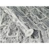 Papel pintado aspecto ladrillo gris · Rasch Factory VI 498349