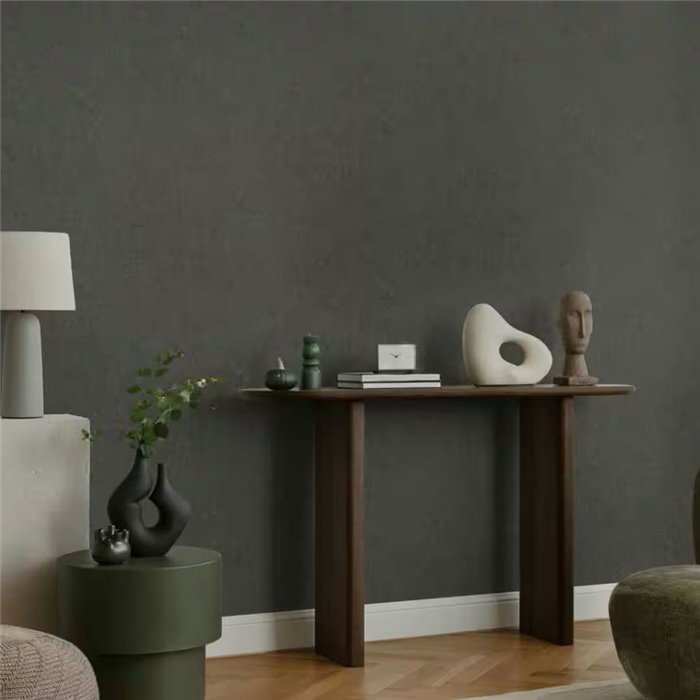 Dunkelgraue Beton-Optik Tapete · Rasch Factory VI 498462