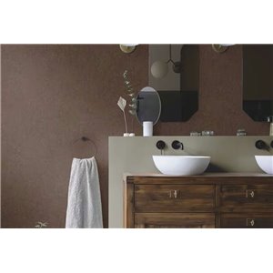Papier peint rouille marron 2