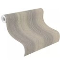 Tapete Japandi Naturfaser Optik Hellgrau · Rasch Noble Zen 435016