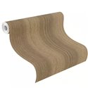 Tapete Naturfaser-Effekt Erdbraun · Rasch Noble Zen 435047